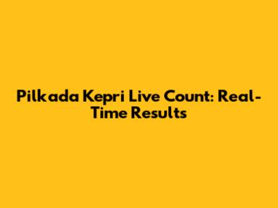 Pilkada Kepri Live Count: Real-Time Results